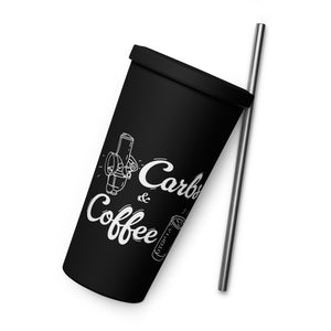 Carbs and Coffee tumbler