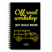Load image into Gallery viewer, Off Road Workshop notebook
